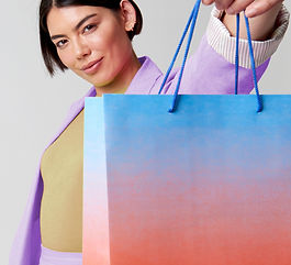 Gradient Shopping Bag