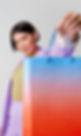 Gradient Shopping Bag