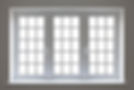 a modern UPVC double glazed window unit set into a recess with a window sill. This is an e