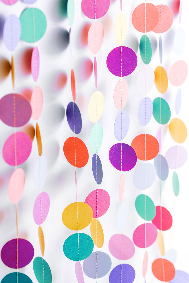 Colorful Paper Garlands