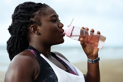 Woman Drinking Water