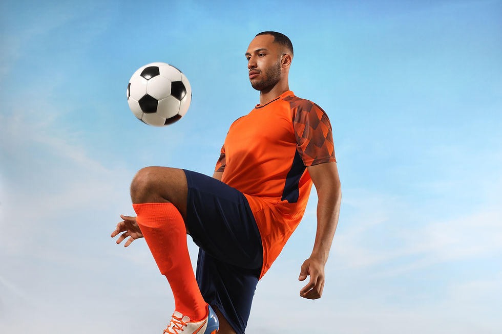 La pratique du football
