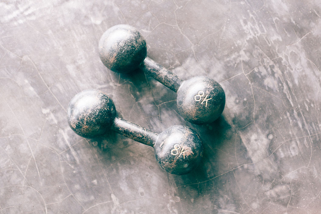 Rustic Dumbbells