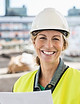 Smiling Worker