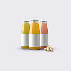Juice Bottles Display