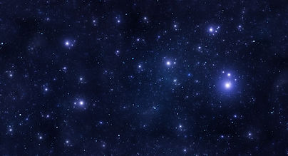 Wide space galaxy & stars background