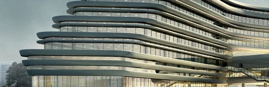 Modern Curved Building
