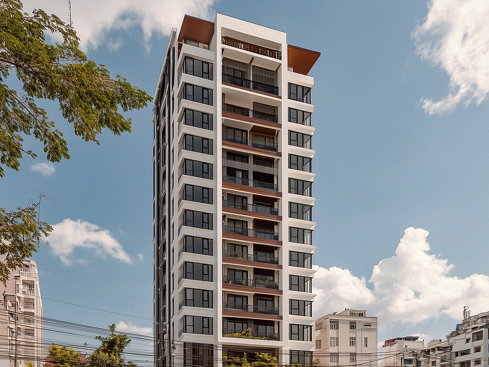 Modern Apartment Building