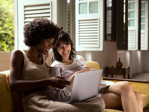 Women Using Laptop