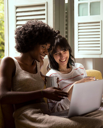 Women Using Laptop
