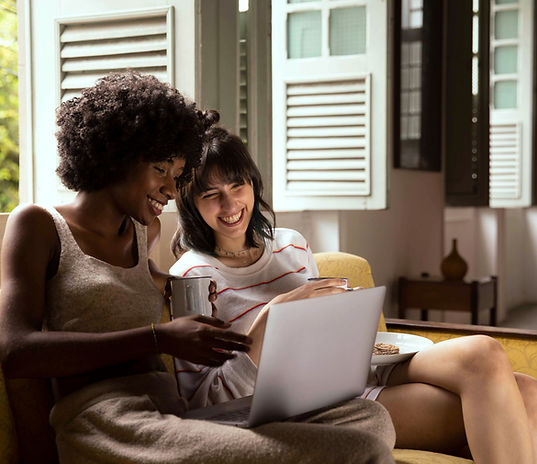 Women Using Laptop