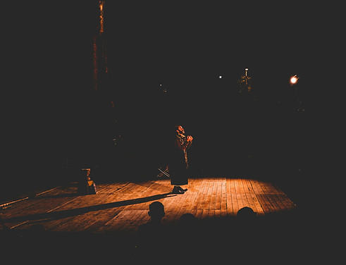 Theater Stage Spotlight