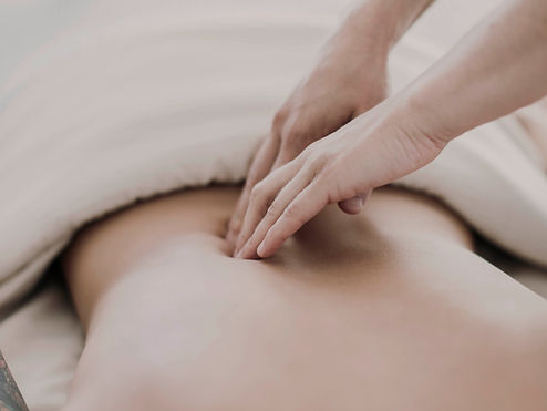 Massage-Therapie-Sitzung
