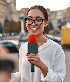 Reporter On Location
