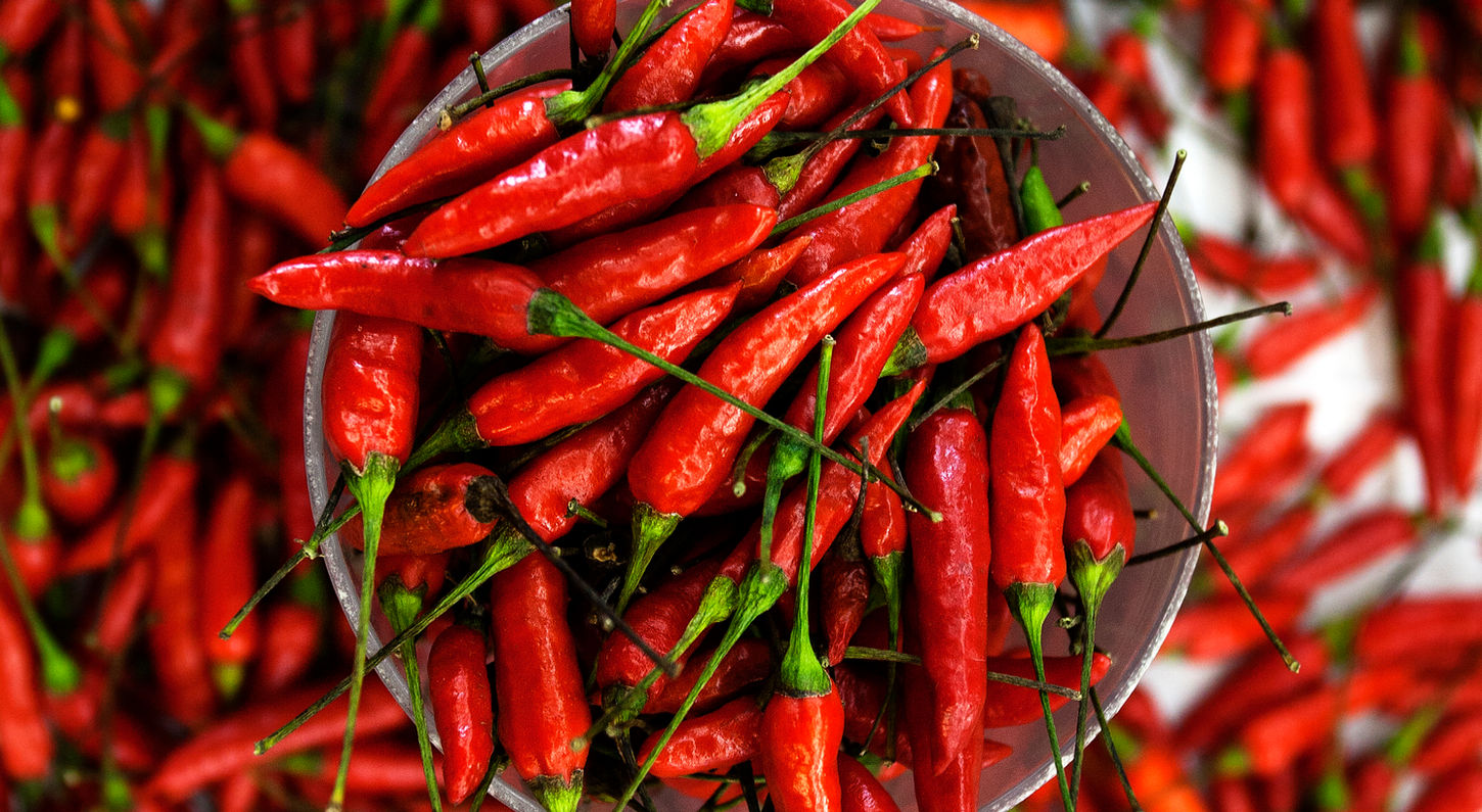 Close-up of fresh ingredients ready for flavor creation.