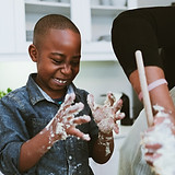 Sticky Dough Hands