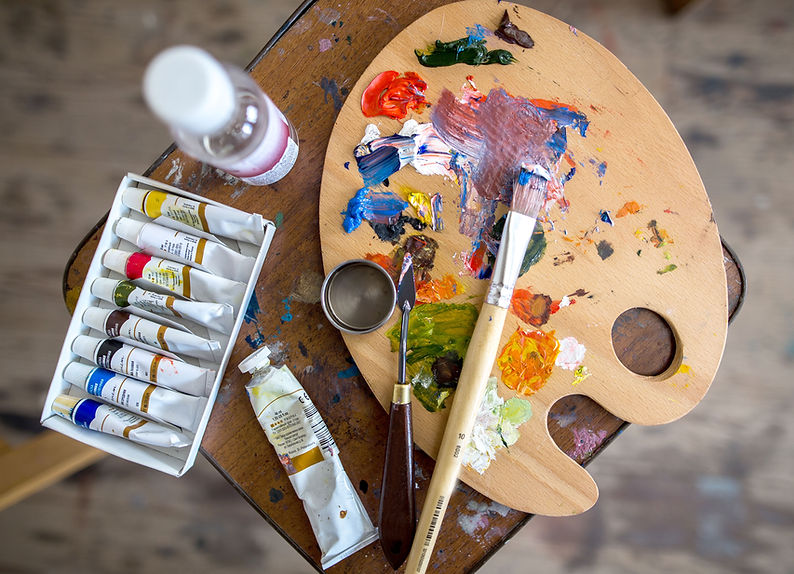 Palette Art colours paint
