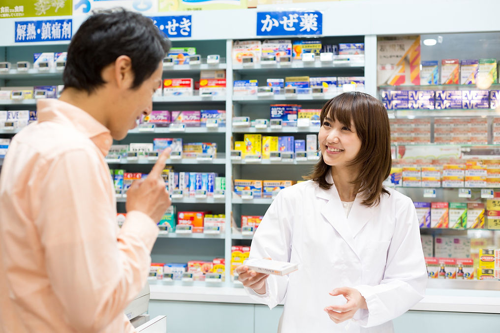 薬局 買い物