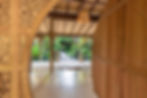 House with ethnic design