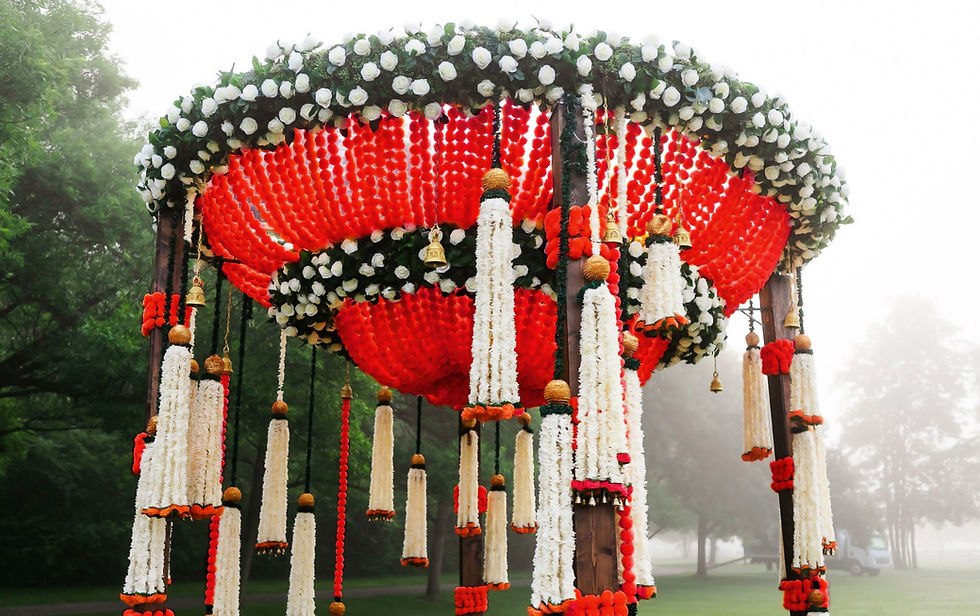 Floral Wedding Canopy