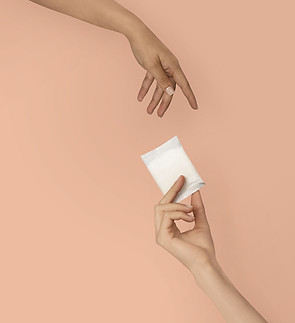 Hands Holding Package