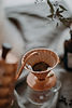 Coador de café de cobre