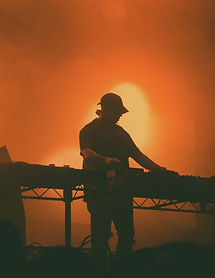 DJ Performing Onstage