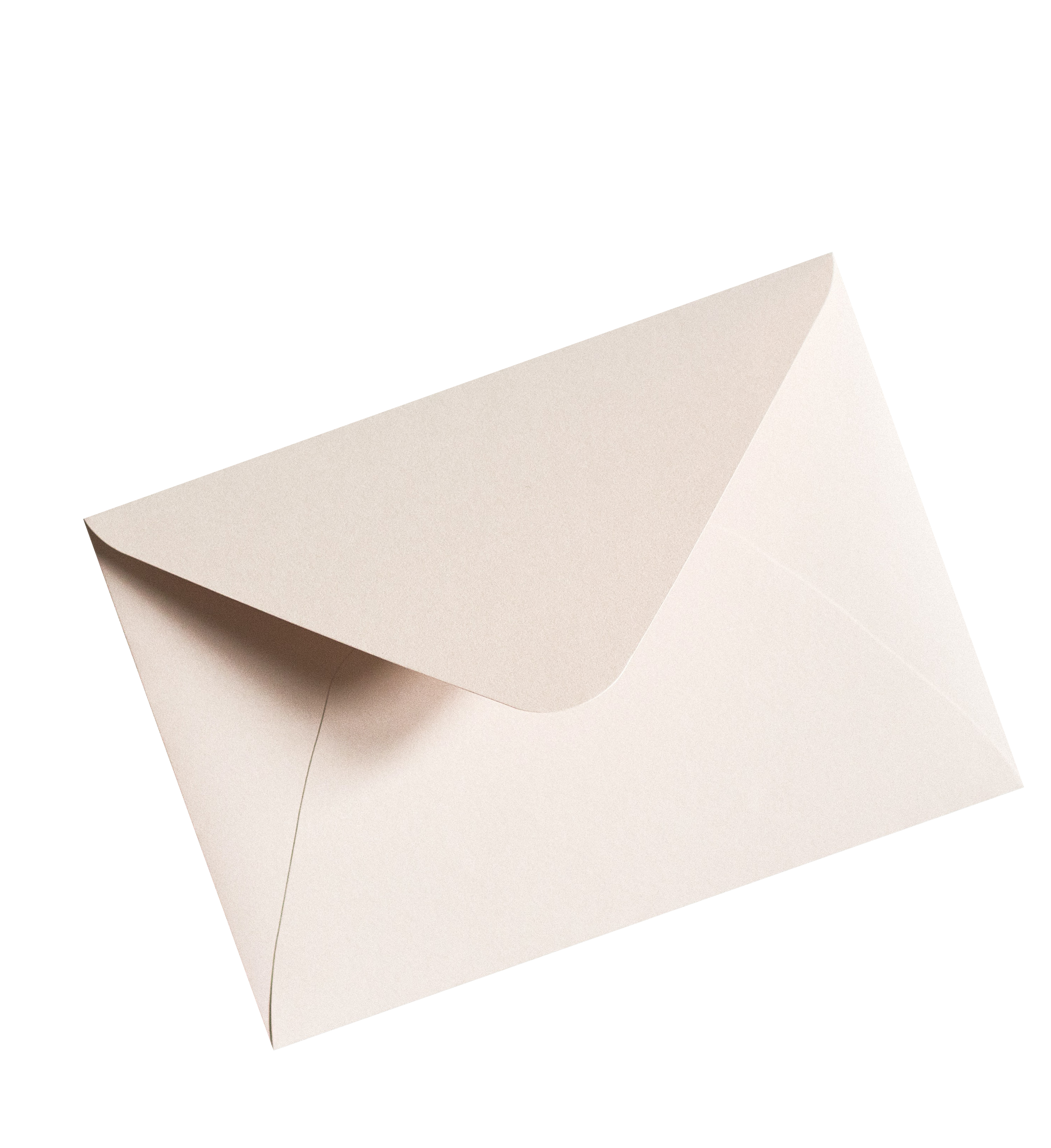 Open Beige Envelope