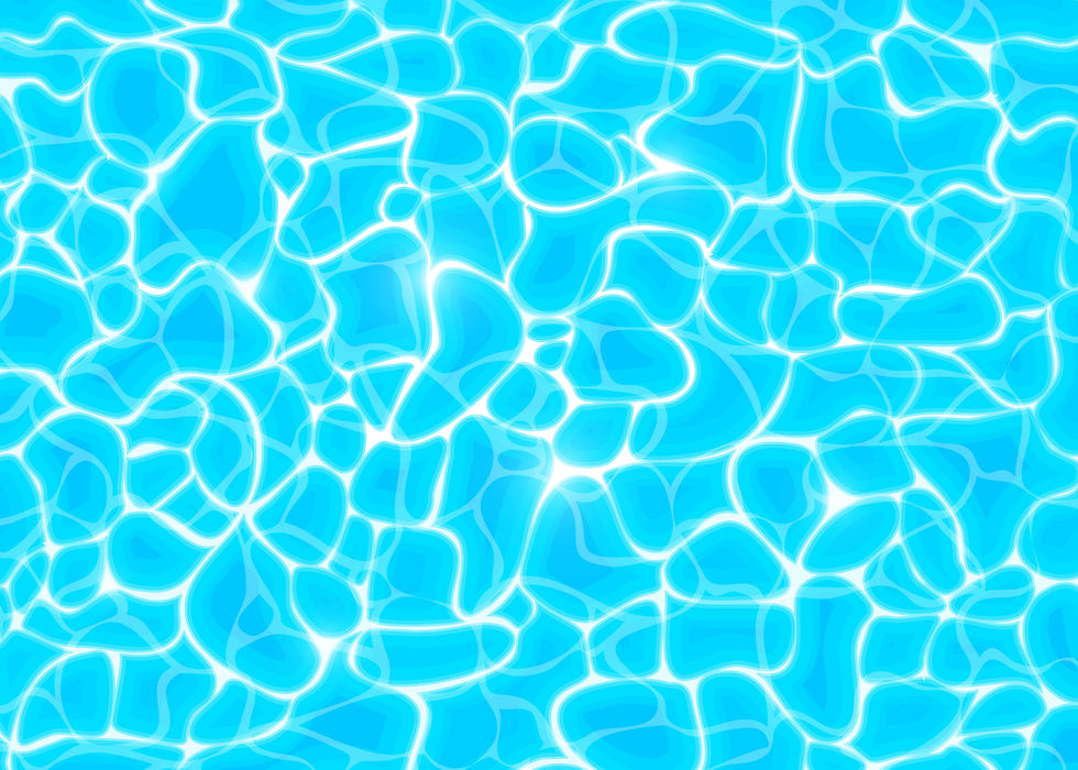 Motif abstrait de l'eau d'une piscine