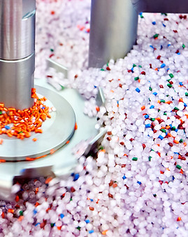 White Plastic Granules