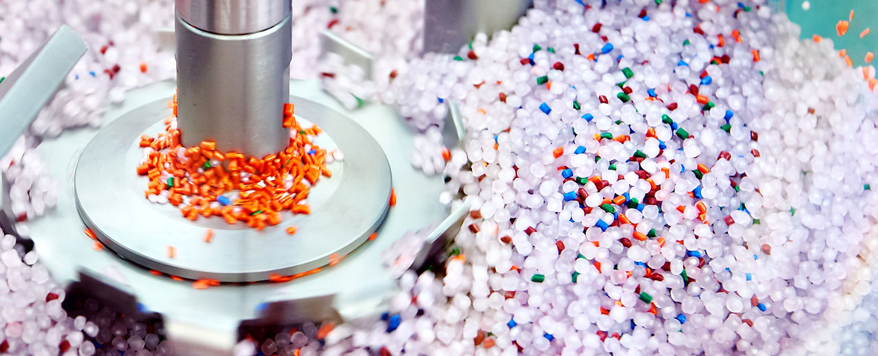 White Plastic Granules