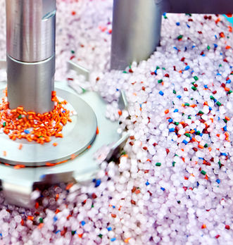 White Plastic Granules