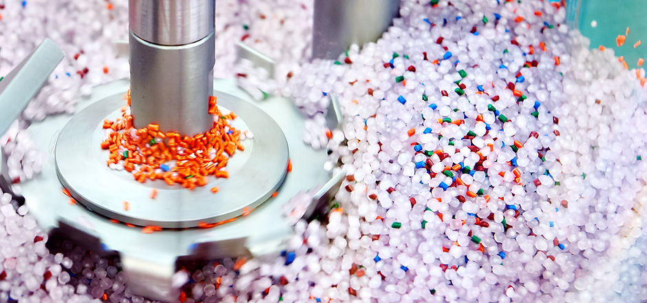 White Plastic Granules