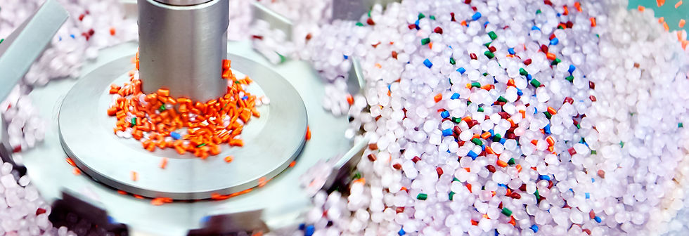 プラスチックペレット加工