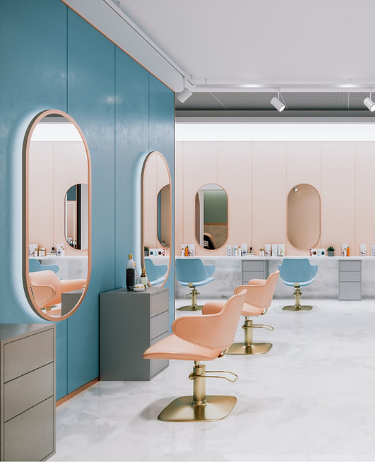 Modern Salon Interior