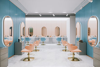Modern Salon Interior