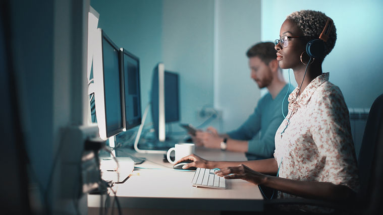 Office Workspace Scene
