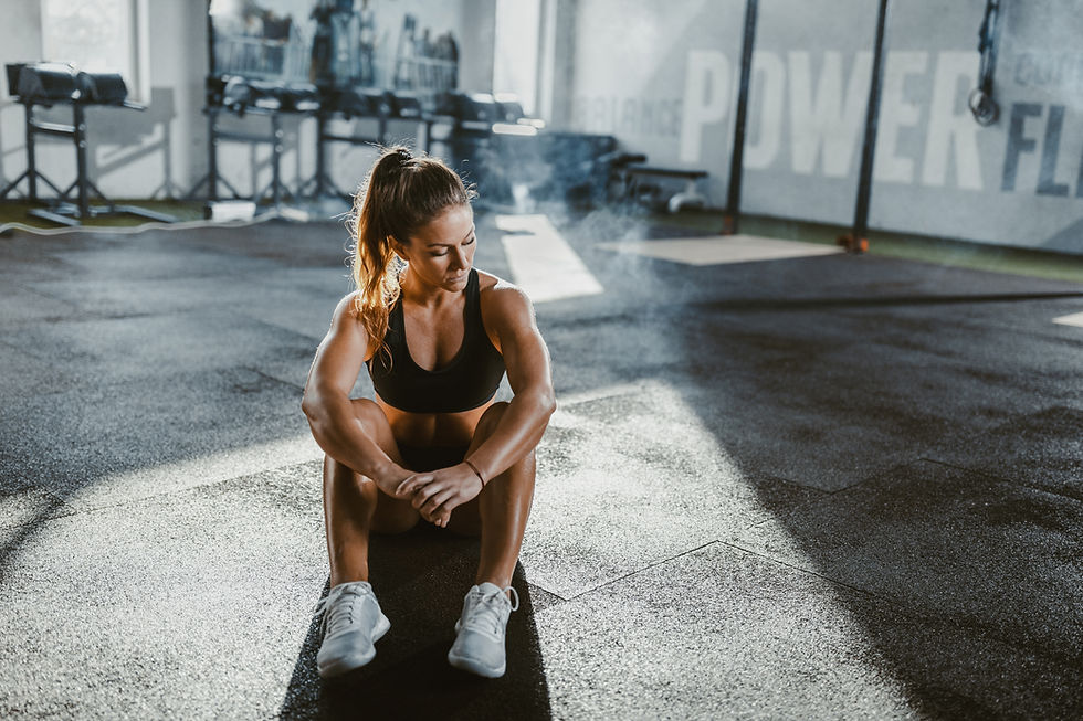 Resting After Workout