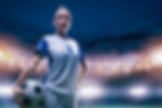 Young Female Soccer Player