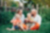 Famille dans le parc