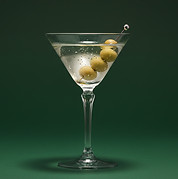 Martini aux olives