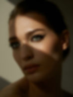 Woman's Face Close-Up