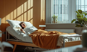 Hospital Bed Scene