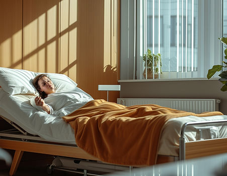 Hospital Bed Scene