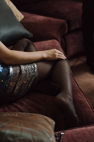 Metallic-Paillettenkleid