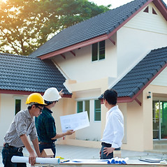 Architects Planning a House