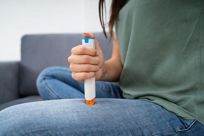 Injecting Epinephrine
