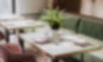 Elegante restauranttafel