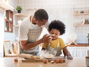 Pâtisserie père et enfant