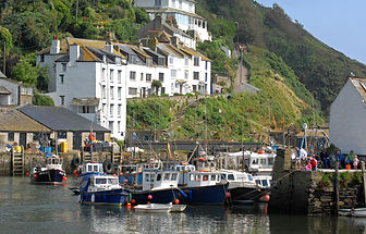 Polperro, Cornwall, Britain, UK